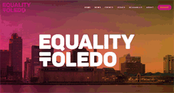 Desktop Screenshot of equalitytoledo.org